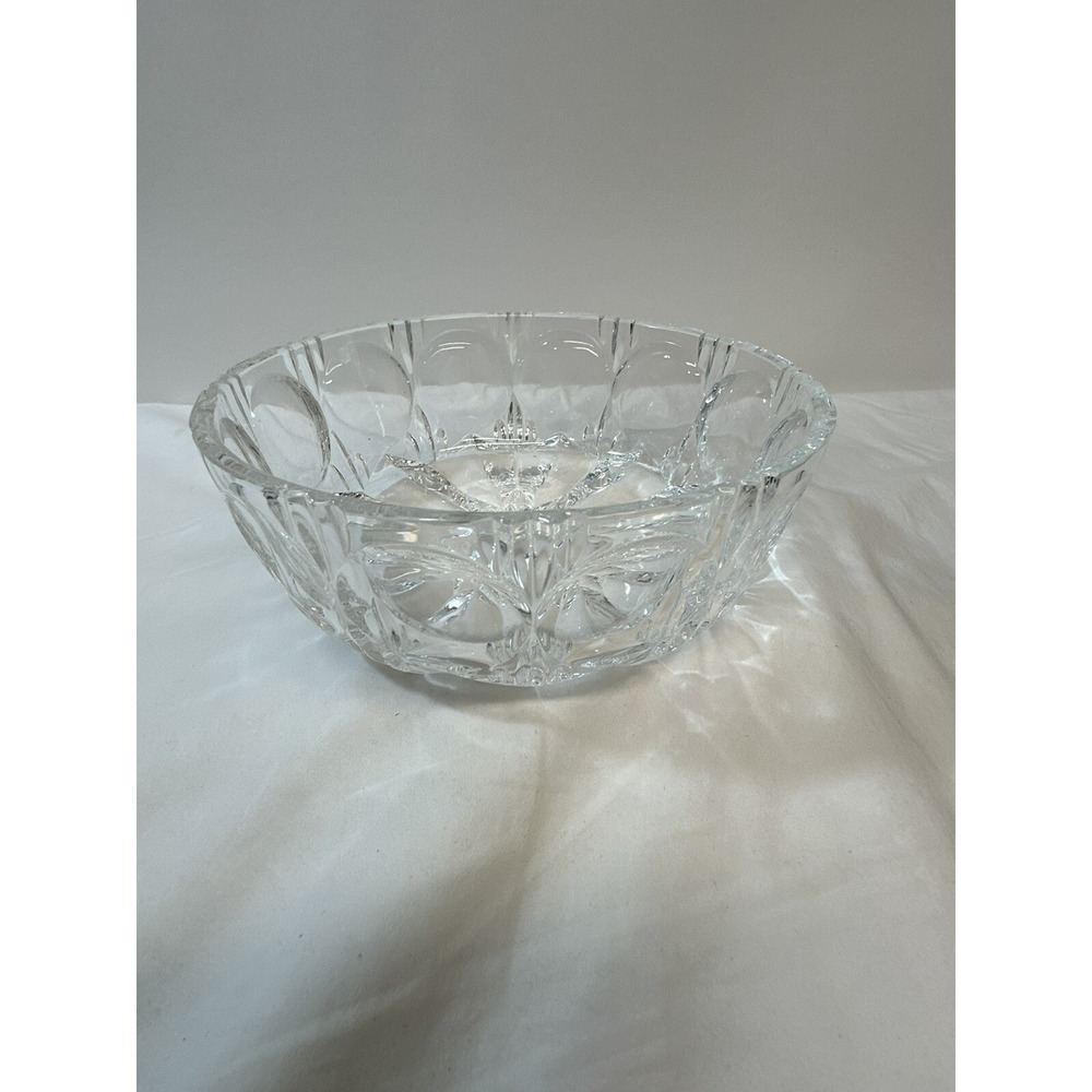 bleikristall 24% Lead Crystal 6.75"Round nut/candy Bowl Germany